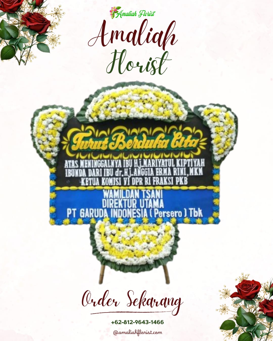 Papan Bunga Duka Pulung